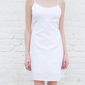 Brandy Melville karla white mini dress